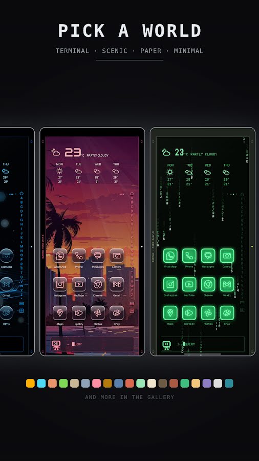 Bureau Launcher screenshot 5