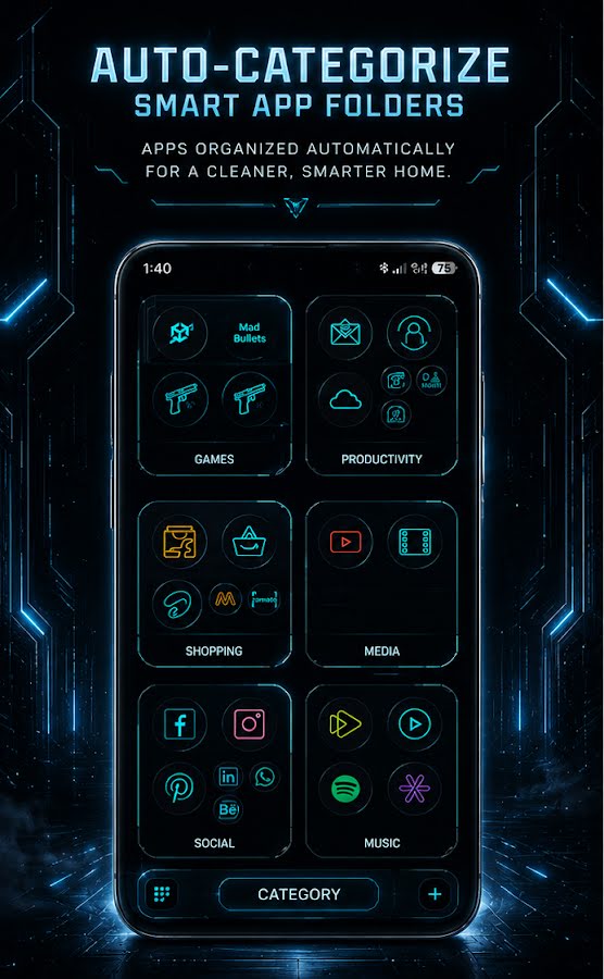 Jarvis Launcher screenshot 3