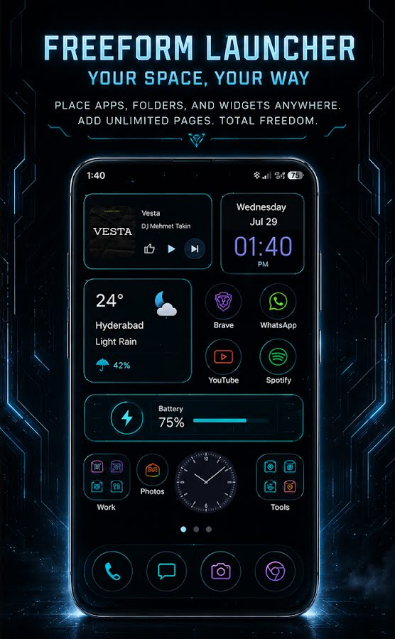 Jarvis Launcher screenshot 6