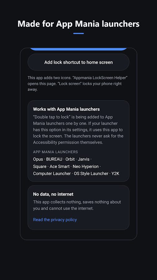 LockScreen Helper screenshot 1