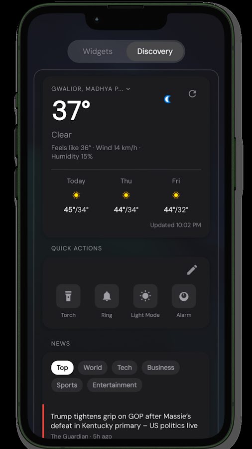 OS Style Launcher 26 screenshot 3