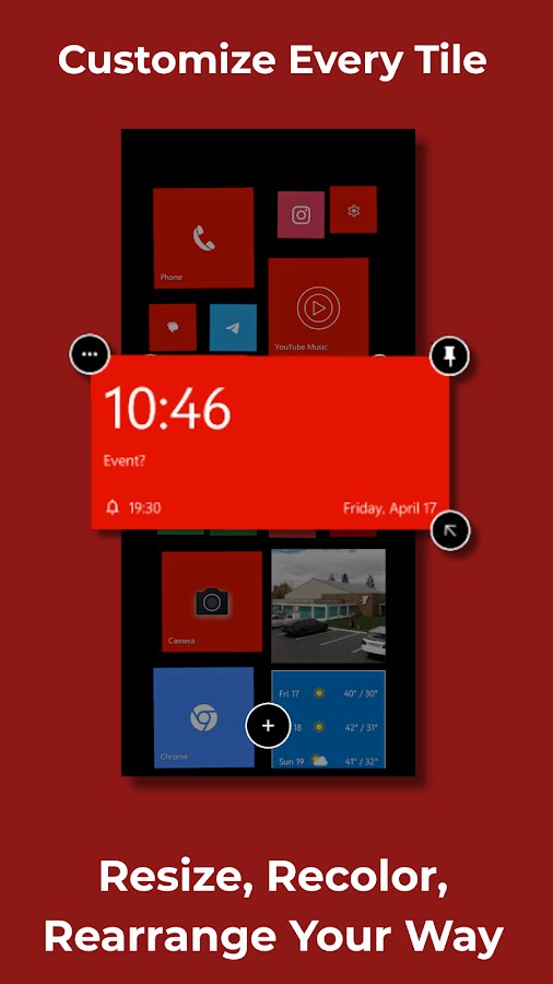 Square Launcher screenshot 2