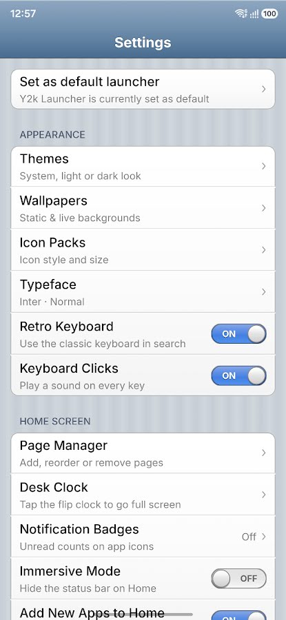 Y2K Launcher screenshot 6